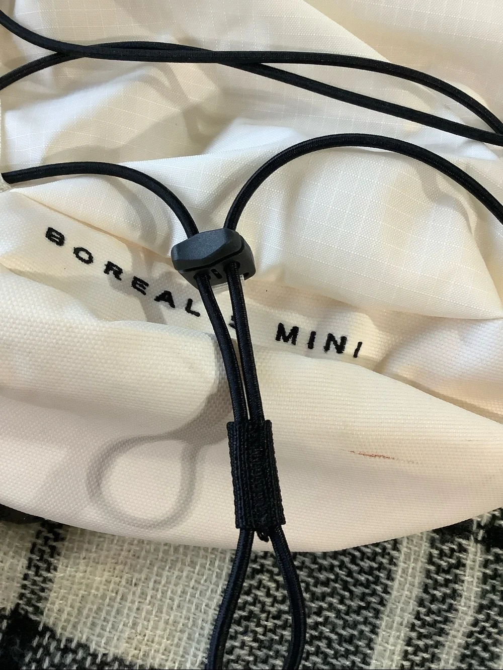 The north face Borealis mini backpack off white